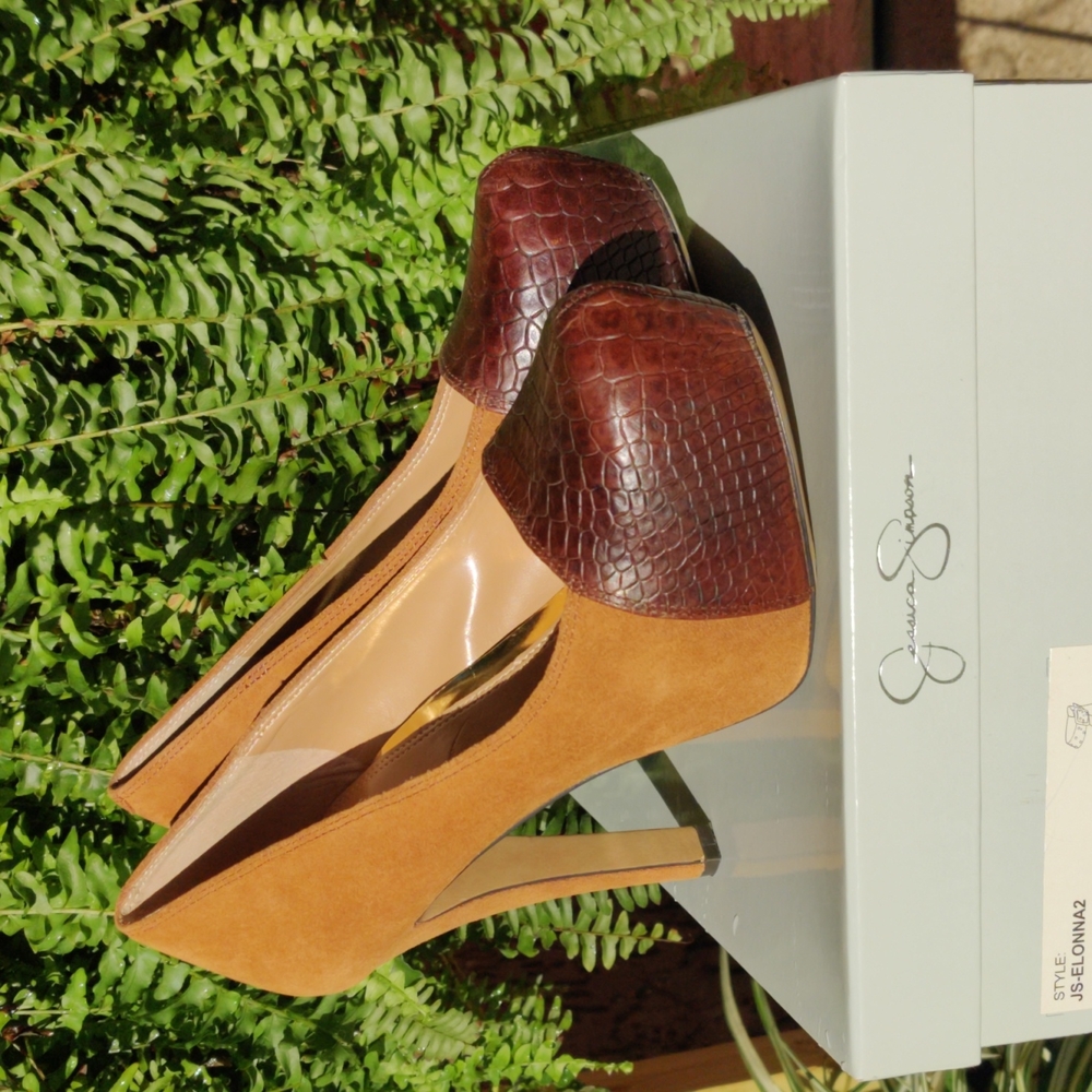 Jessica Simpson platform heels
